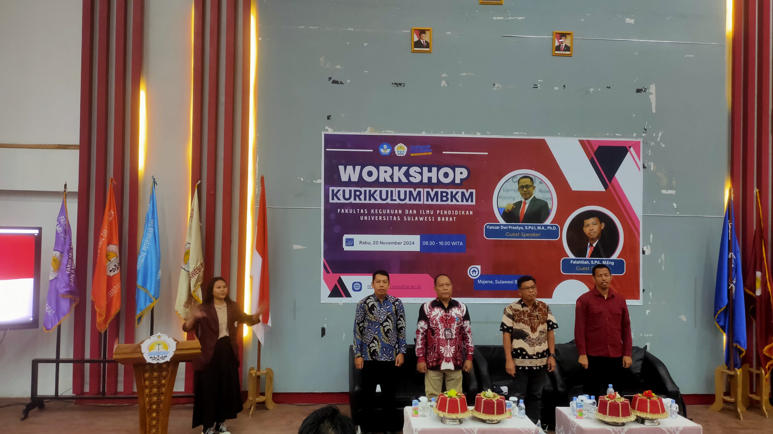 FKIP Unsulbar Sukses Gelar Workshop Pengembangan Kurikulum MBKM 2024