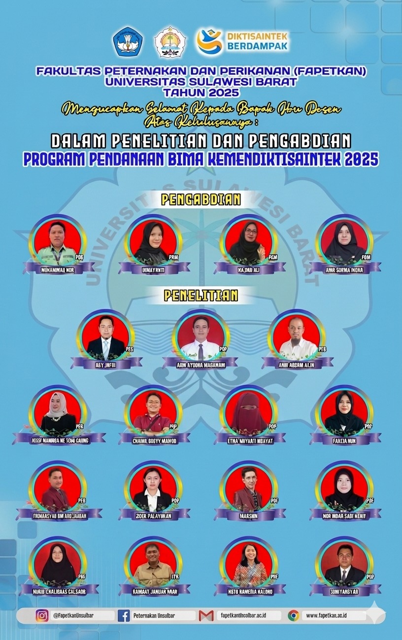 Penelitian Dan Pengabdian Program Pendanaan Bima Kemendiktisaintek Tahun 2025
